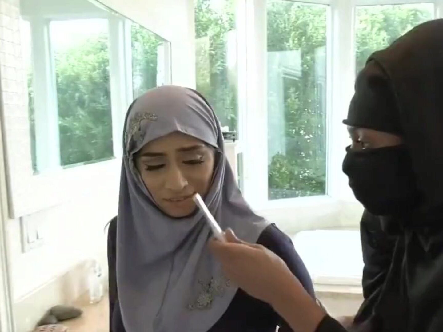 Sexe épouse de hijab arabe