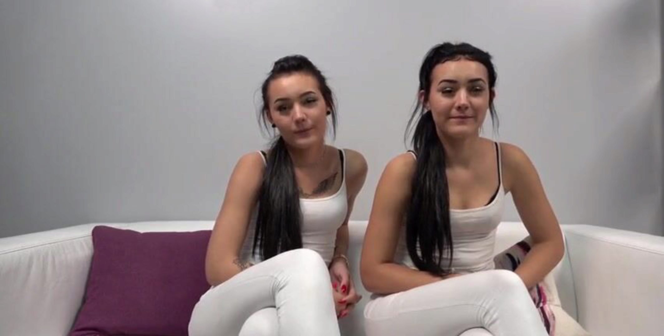 2130px x 1080px - Identical Twin Sisters Lesbian Twins - Tropic Tube