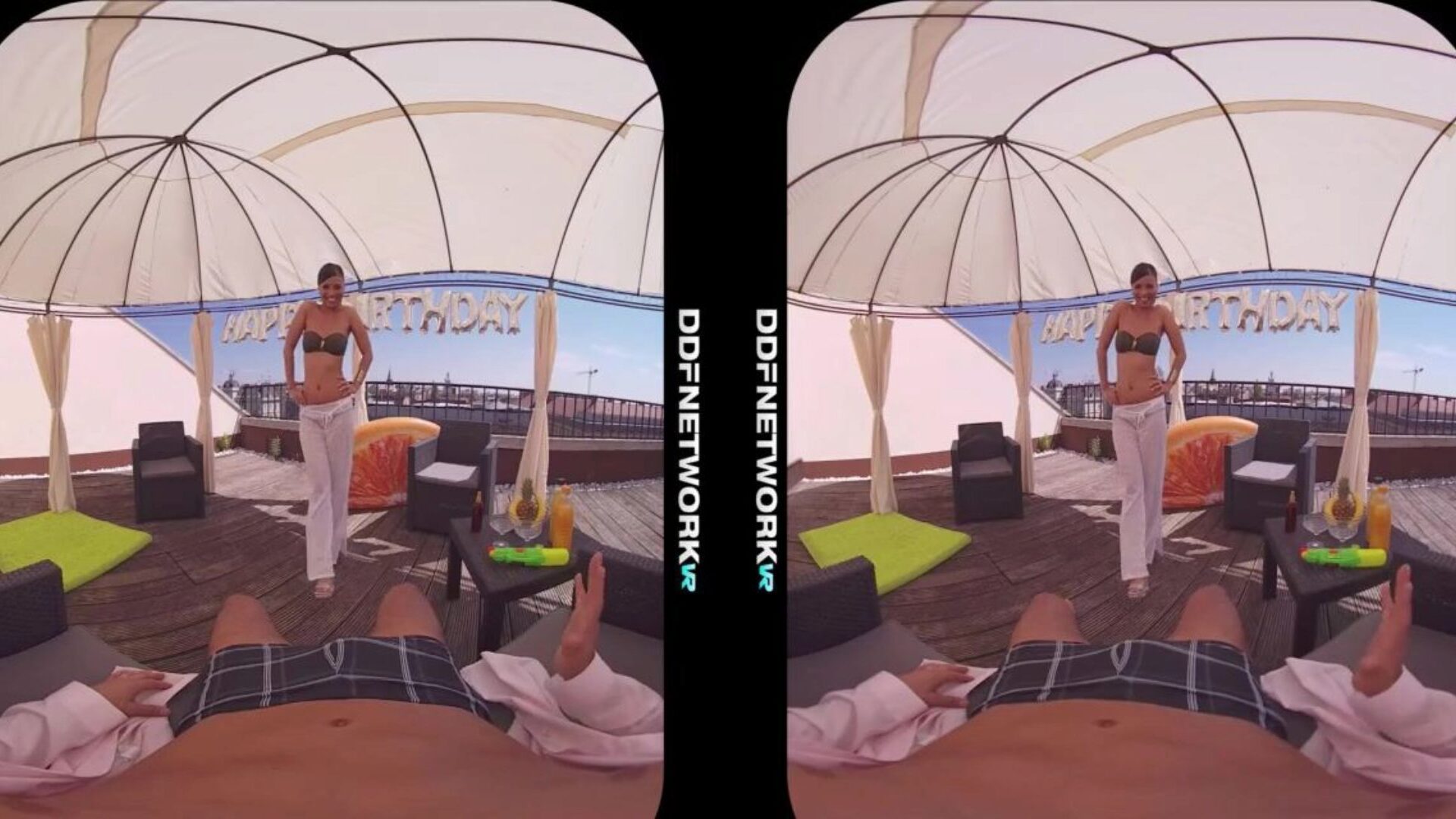 פנטזיות קבאנה סקסיות לחלוטין מתגשמות עם אהבת ויקי דוגמנית VR